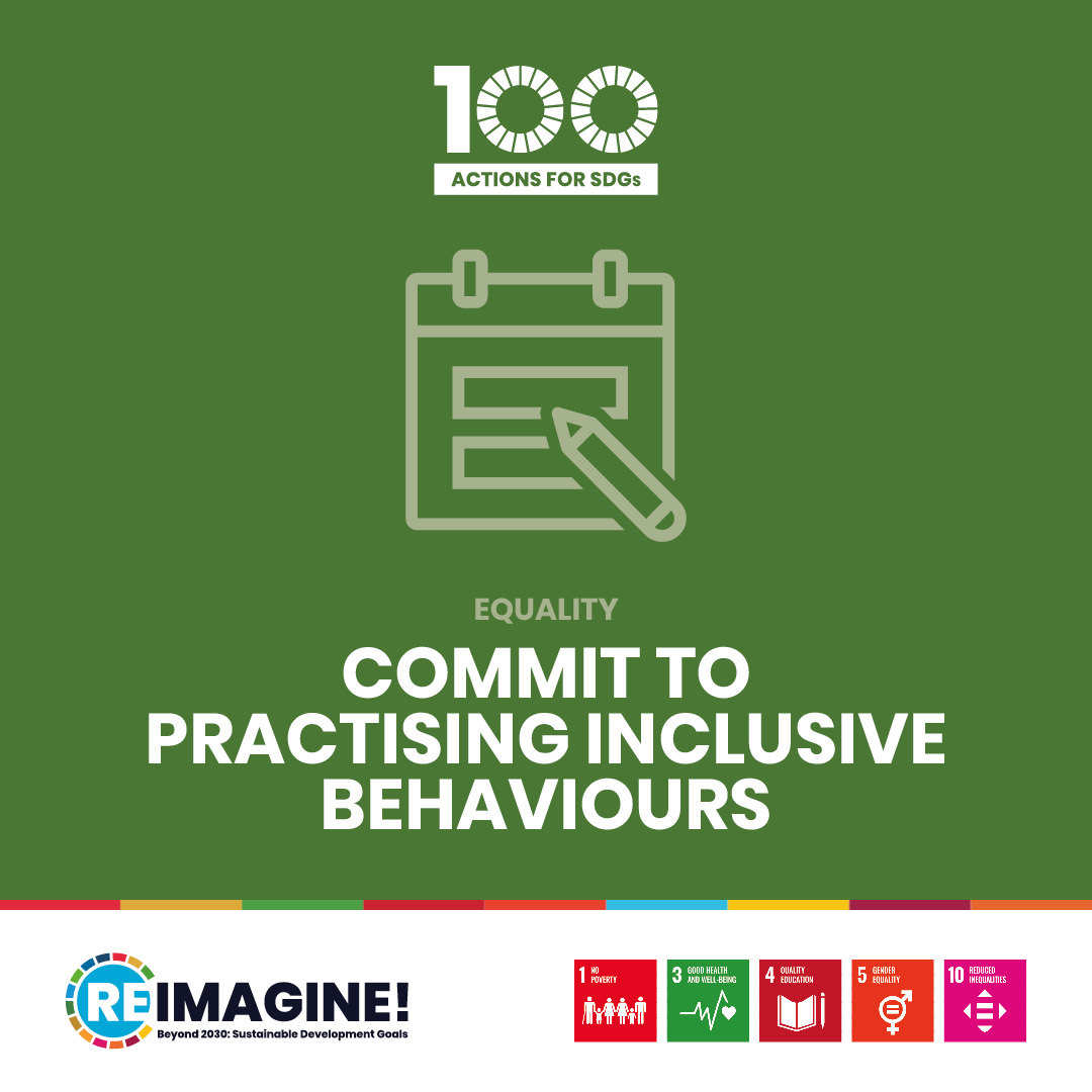 Commit To Practising Inclusive Behaviours