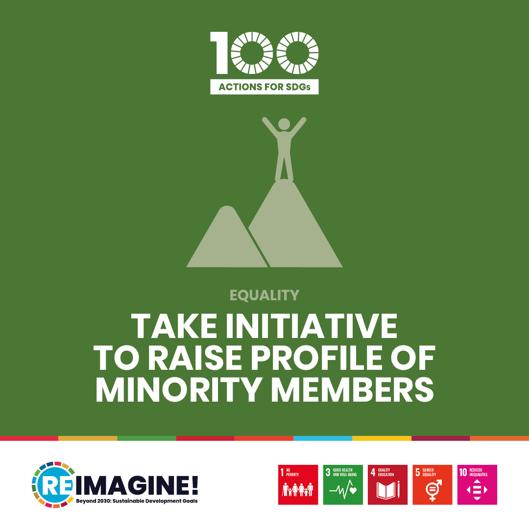 Take Initiative To Raise Profile Of Minority Members