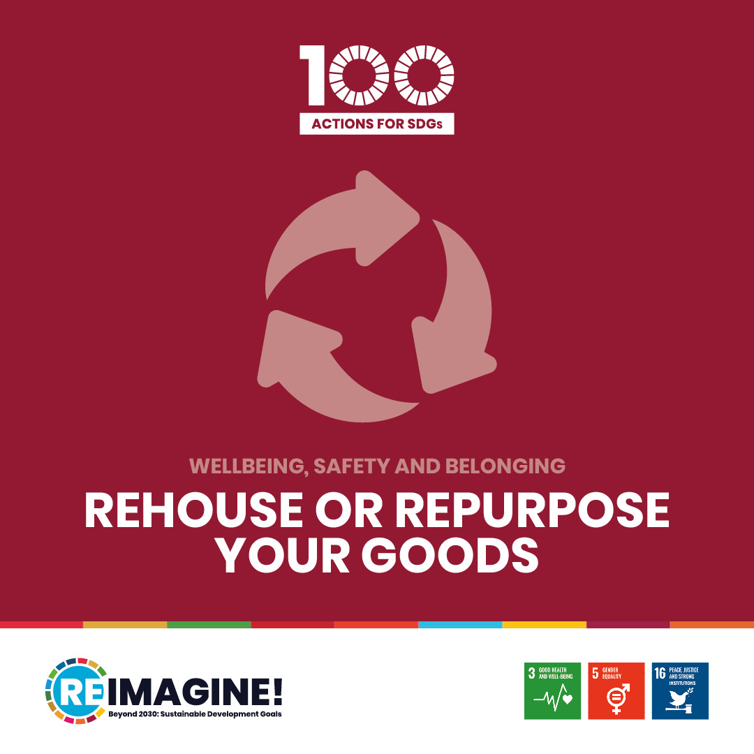 Rehouse or repurpose your goods