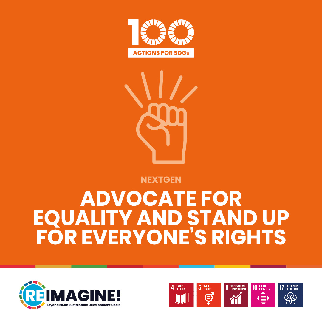 Advocate for equality and stand up for everyone’s rights at work