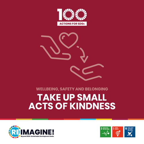 Take up small acts of kindness