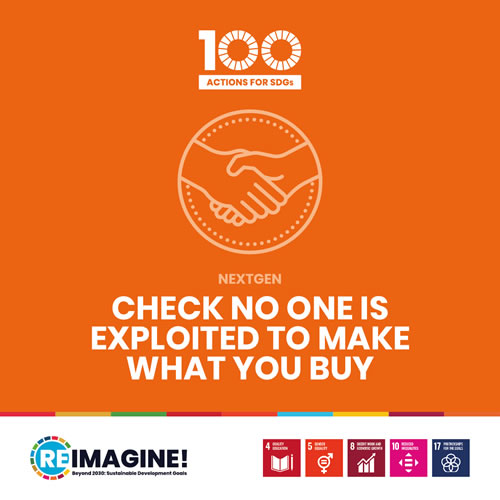 Check no one is exploited to make what you buy